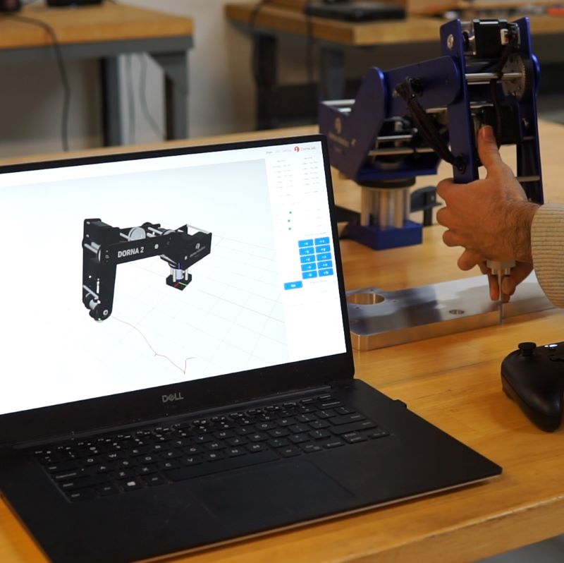 Automating dorna robot arm