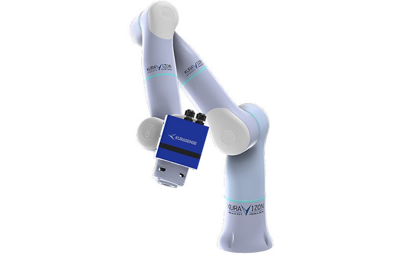 The KURAVIZON robot integrates Flexiv's Rizon arm with Kurabo's sensing technology.