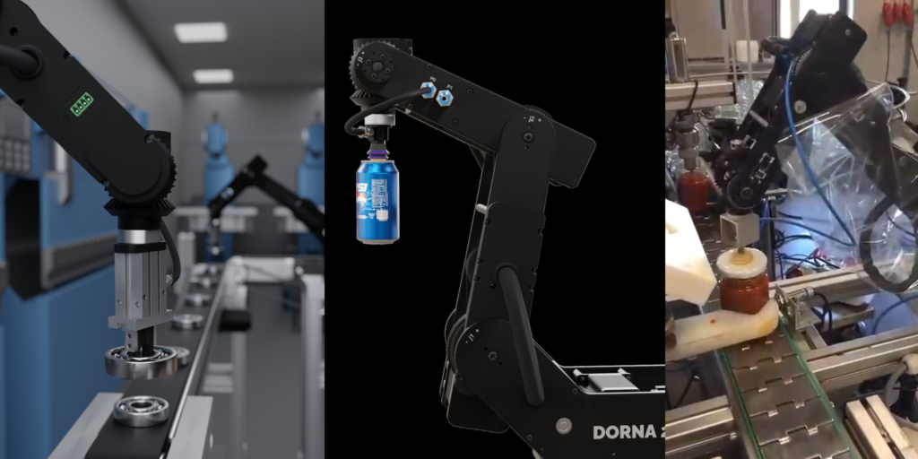 Dorna robotic arm for various applications