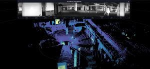 Figure 2: Replay of recorded raw data from the university campus building.