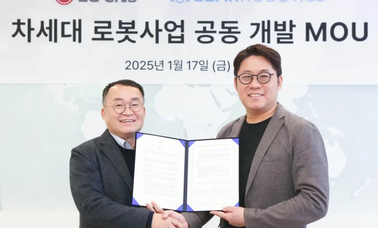 LG CNS Partners with Bear Robotics to Develop Next-Generation AMR and Logistics Solutions — Bear Robotics