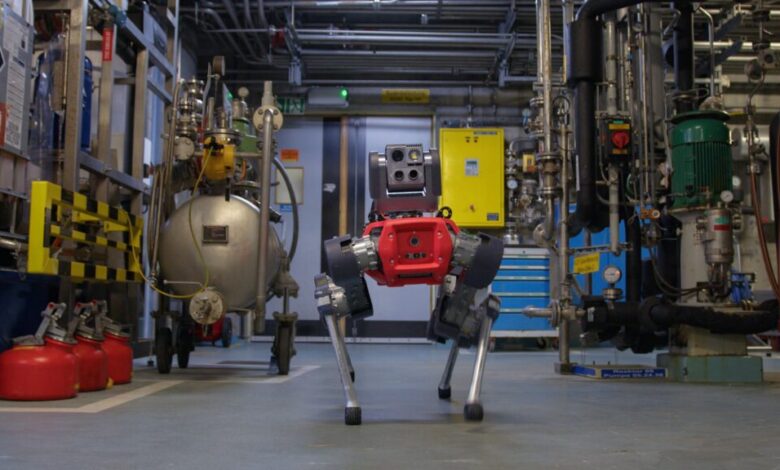 Industrial Inspection Robots and Data Management